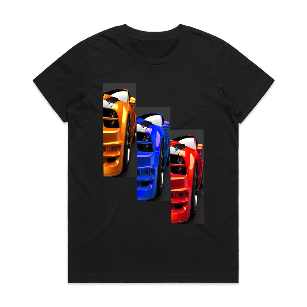 Triple Mustang Heat: Color Burst Edition