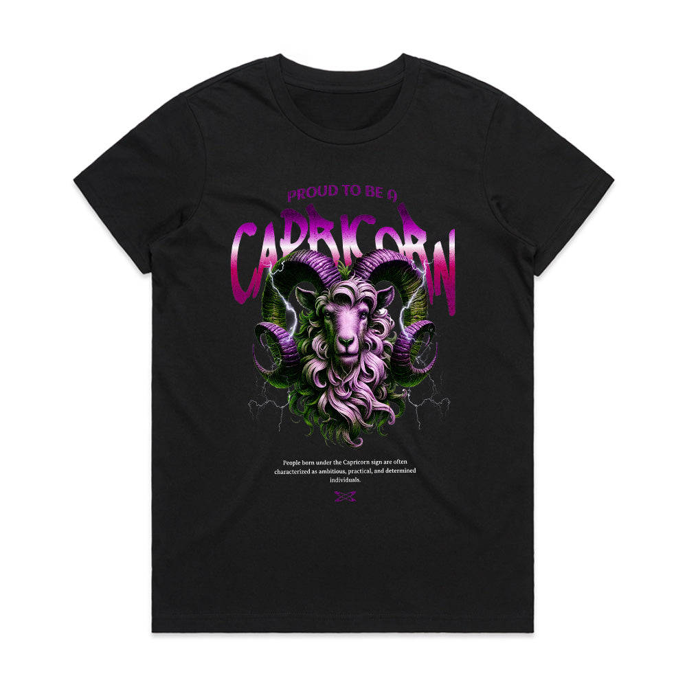 Capricorn Zodiac Graphic Tee