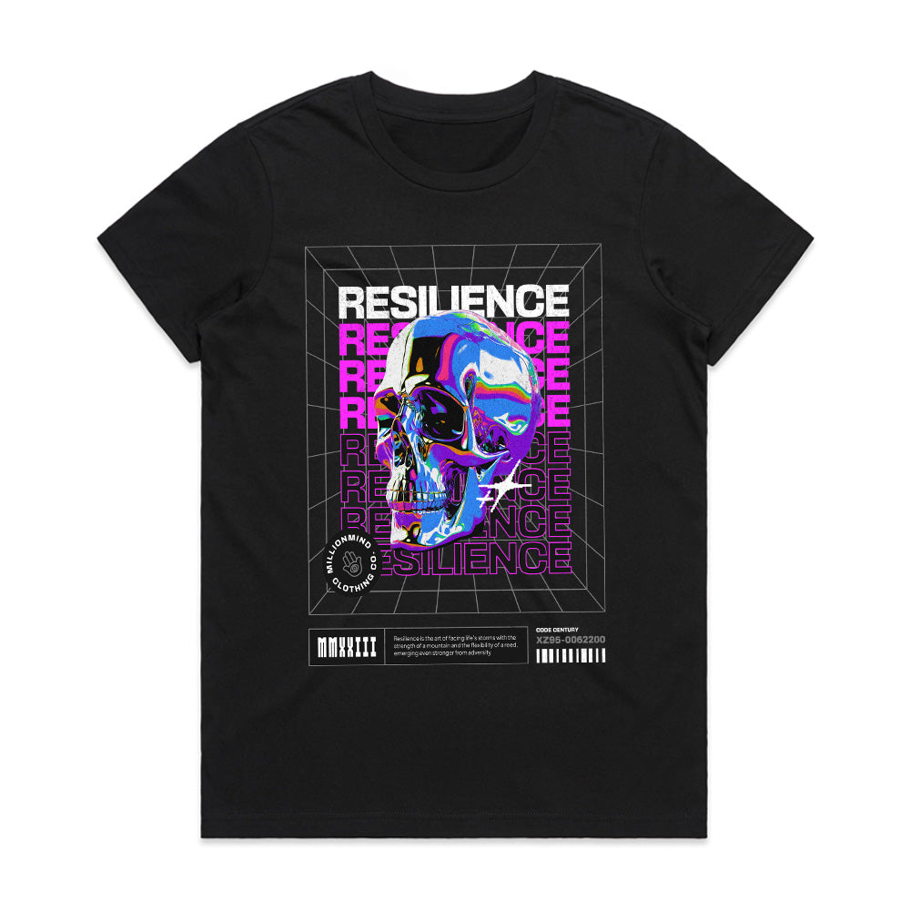 Holographic Skull Resilience Tee