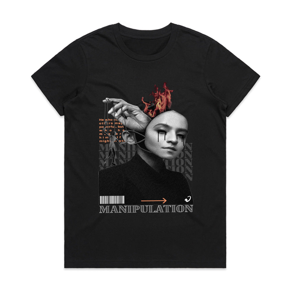 Puppet Flames: Manipulation Exposé Tee