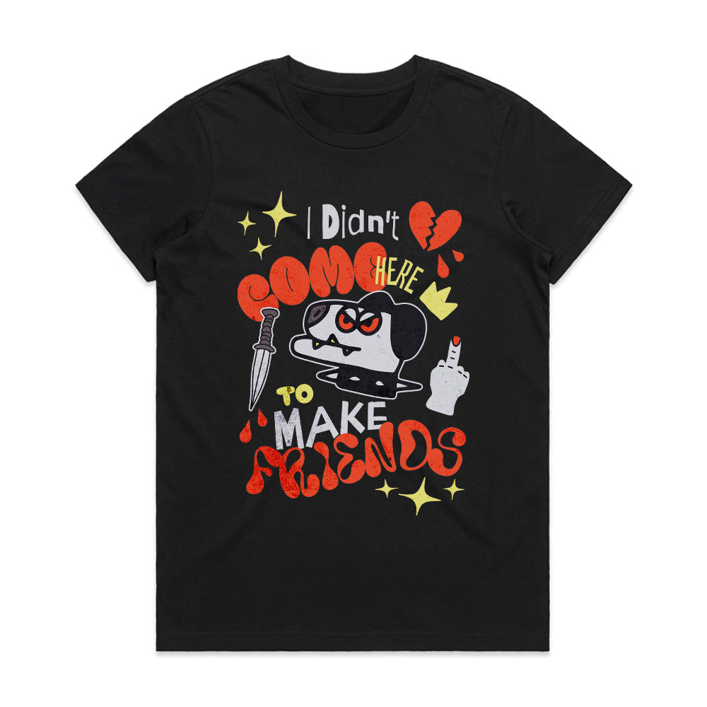 Savage Mood: No Friends Needed Tee