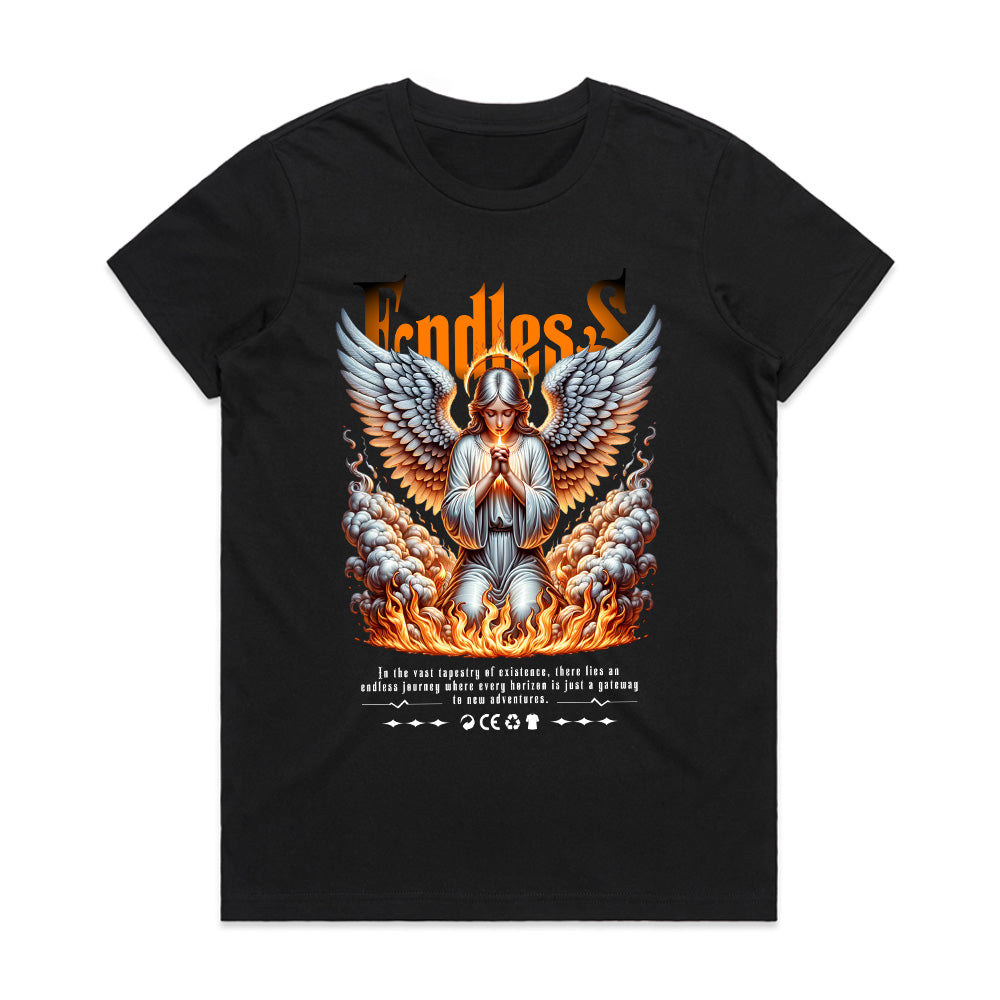 Eternal Horizons: Endless Journey Angel Tee