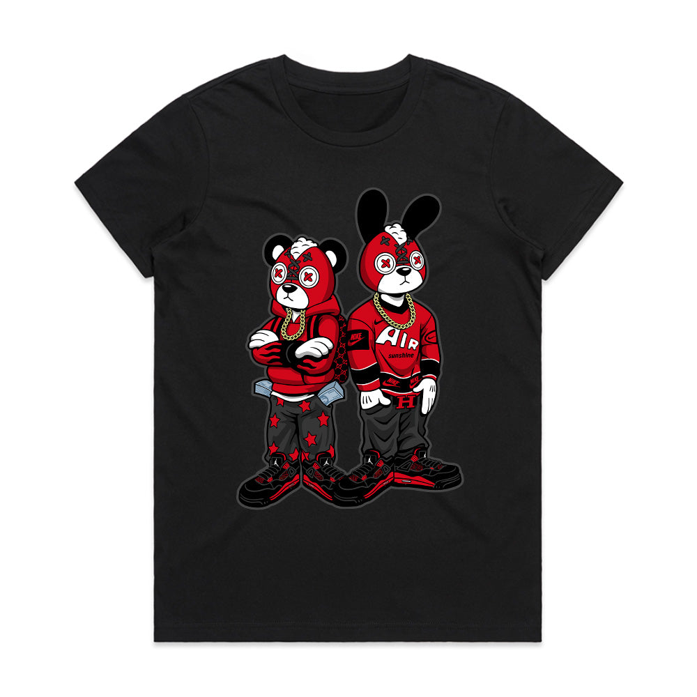 Street Legends: Urban Bear & Bunny Hustle Tee