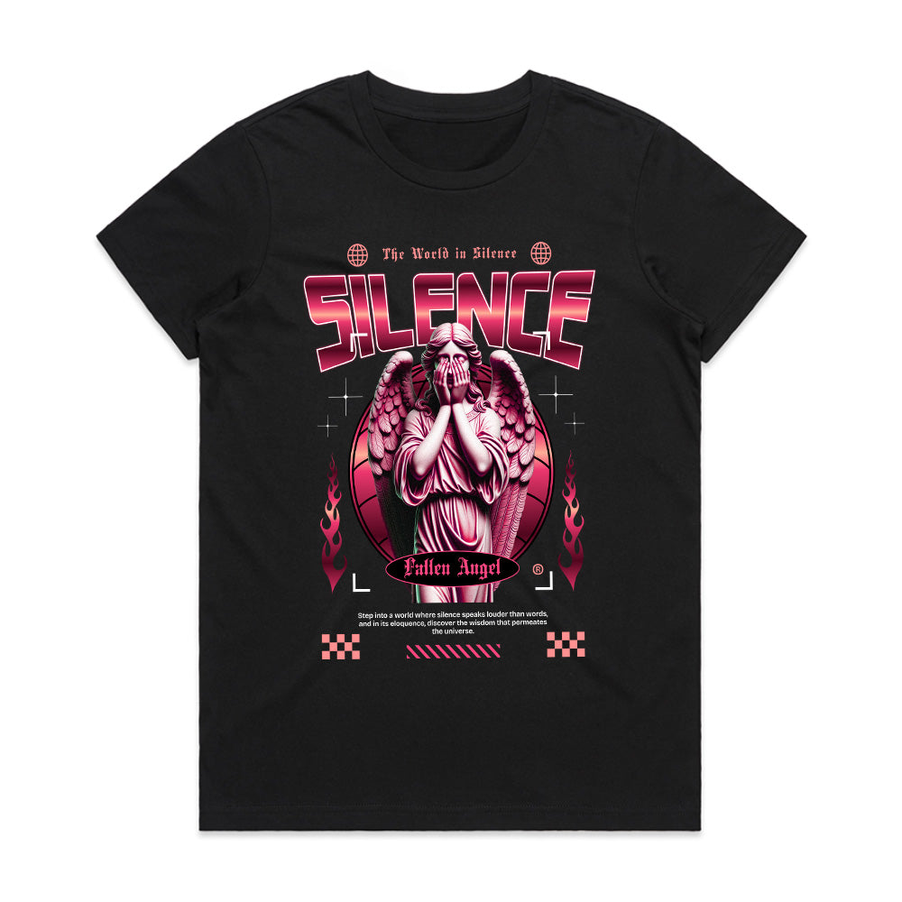 Silent Reverie: Fallen Angel Statement Tee