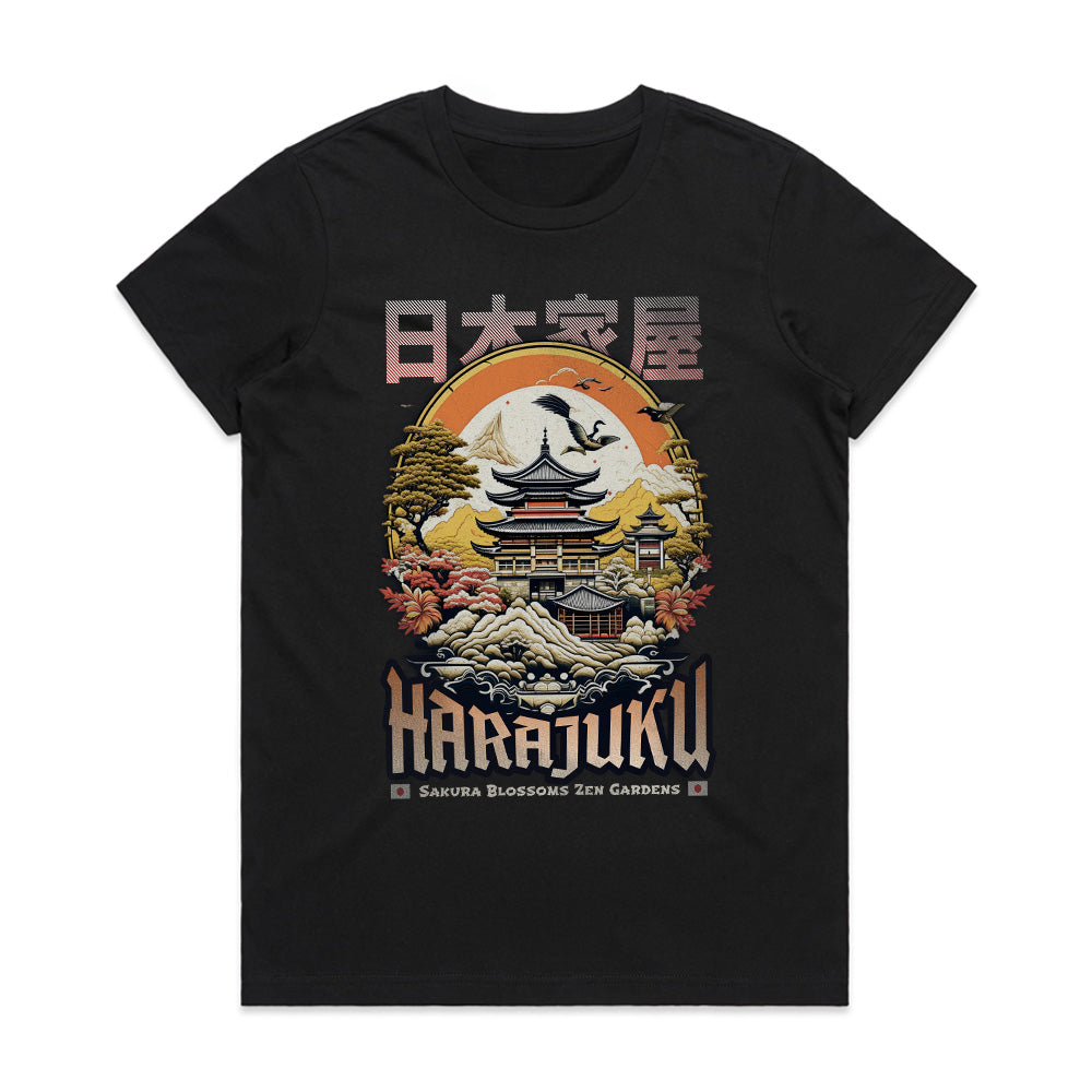 Zen Reverie: Harajuku Sakura Tee