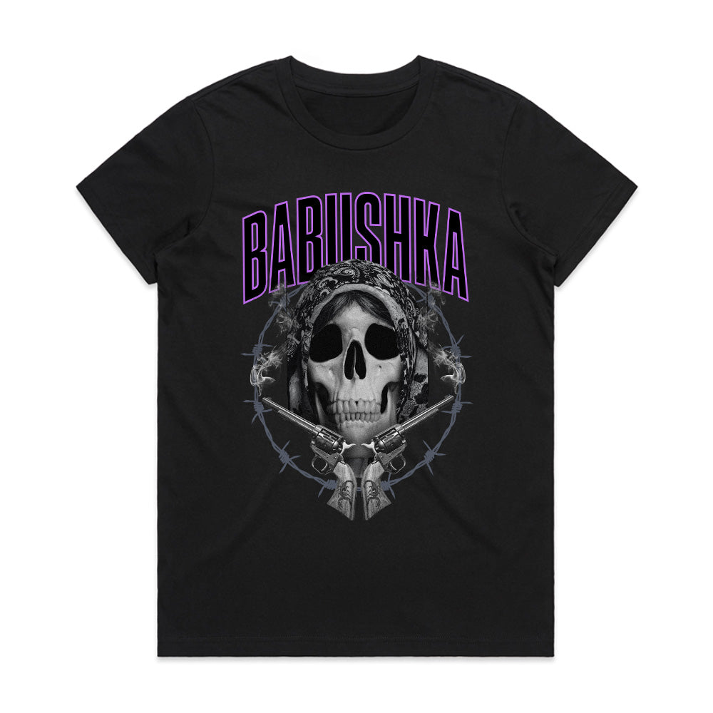 Deadly Matriarch: Babushka Skull Tee