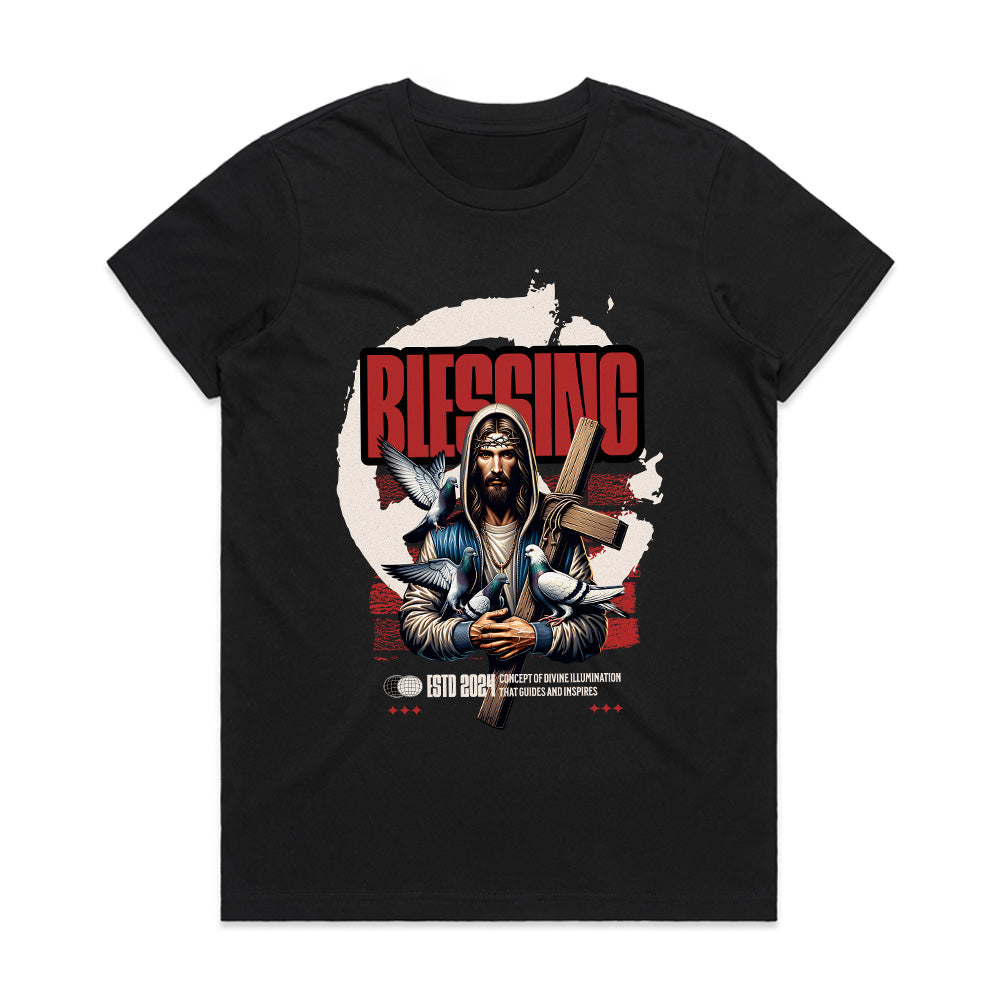 Divine Blessing: Faith & Illumination Tee