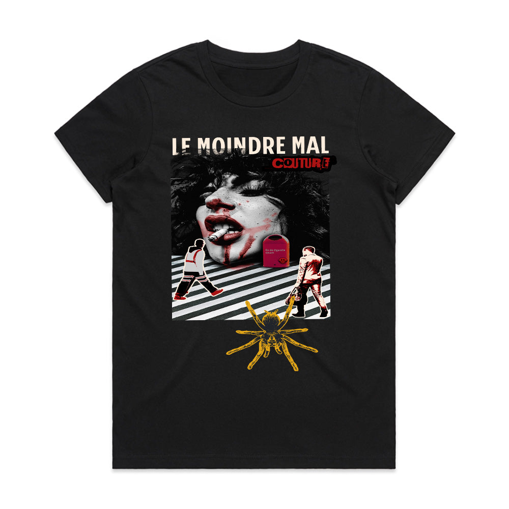 Noir Frenzy: Le Moindre Mal Couture Tee