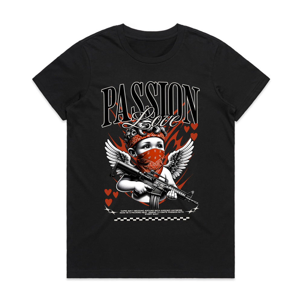Urban Cupid: Passion & Chaos Streetwear Tee