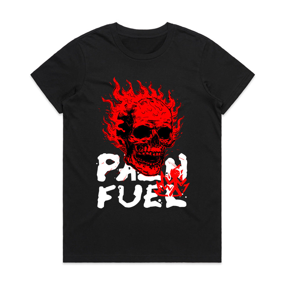Inferno Skull: Pain Fuel Street Tee