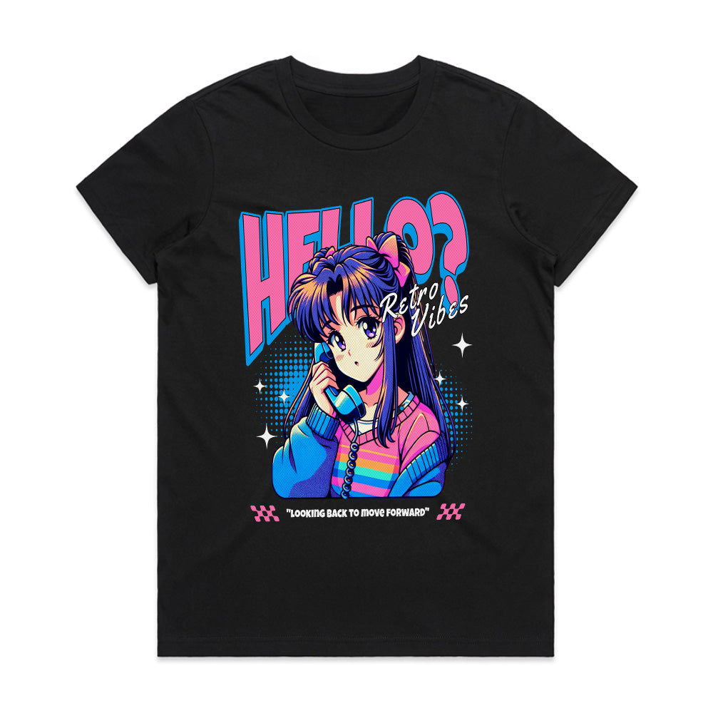 Hello? Neon Nostalgia Tee