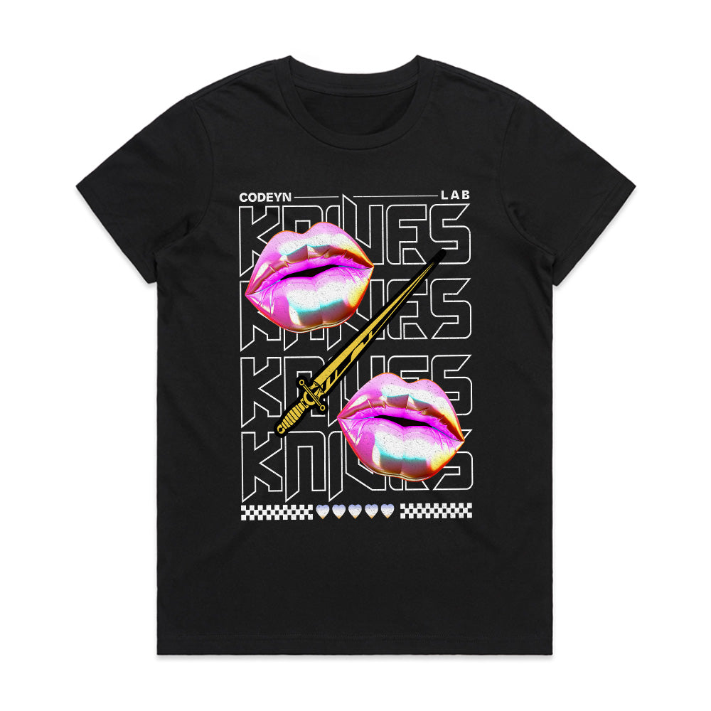 Kiss & Cut: Neon Venom Street Tee