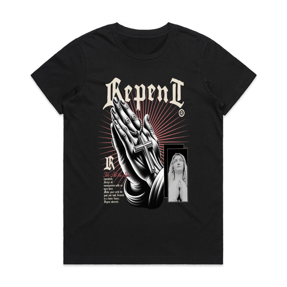 Repentance Ritual – Divine Street Prayer Tee