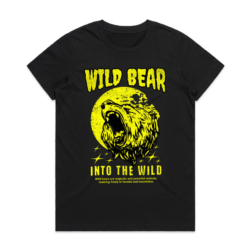 Roar Mode: Into the Wild Bear Tee