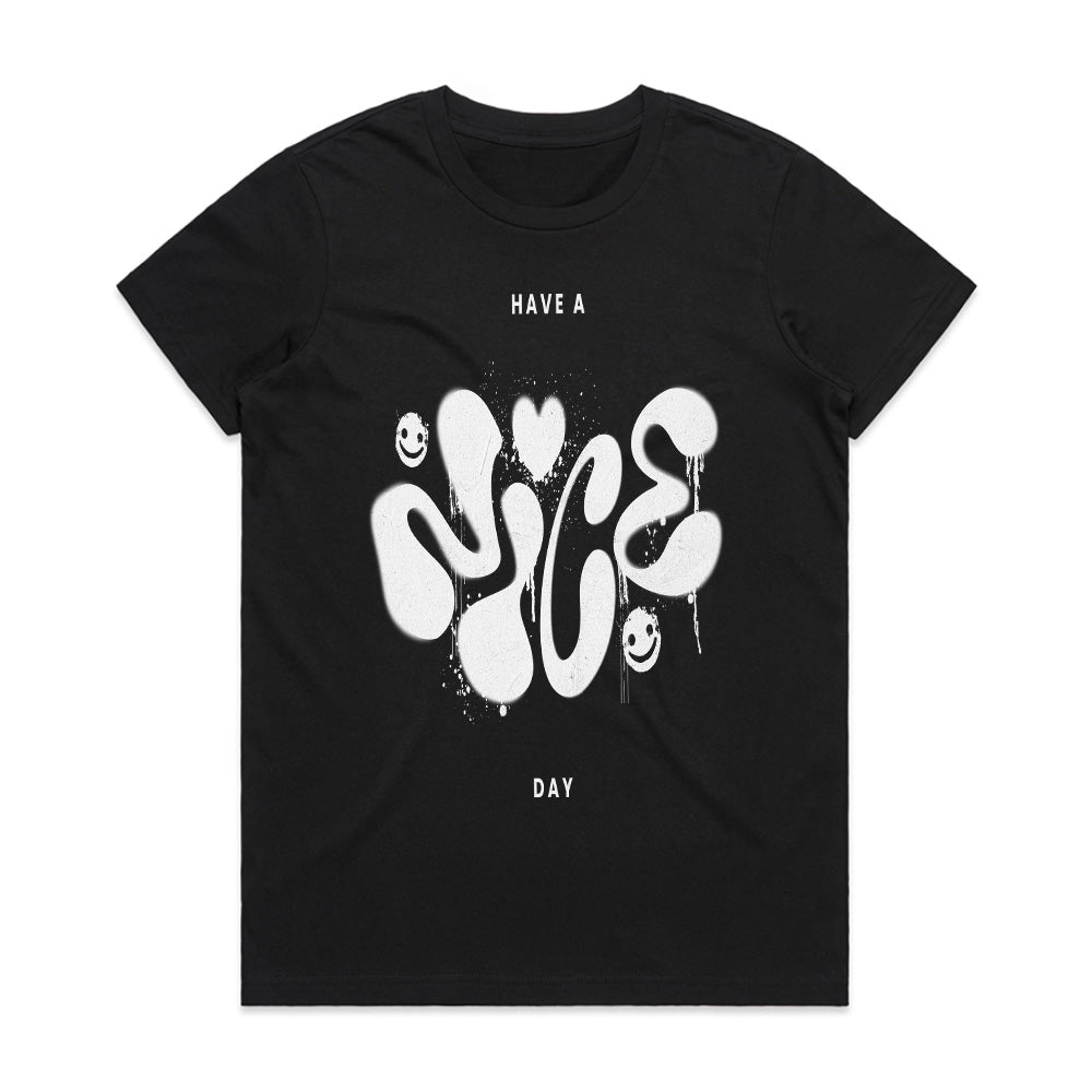 Urban Positivity – Have a Nice Day Graffiti Tee