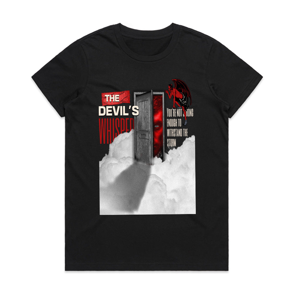 The Devil’s Whisper – Strength in Silence Tee