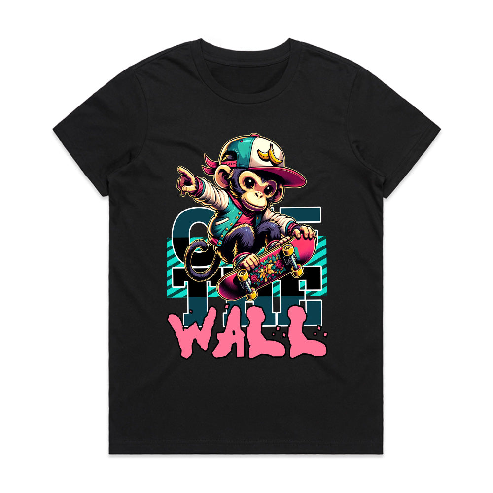 Skater Swing – Off the Wall Monkey Tee