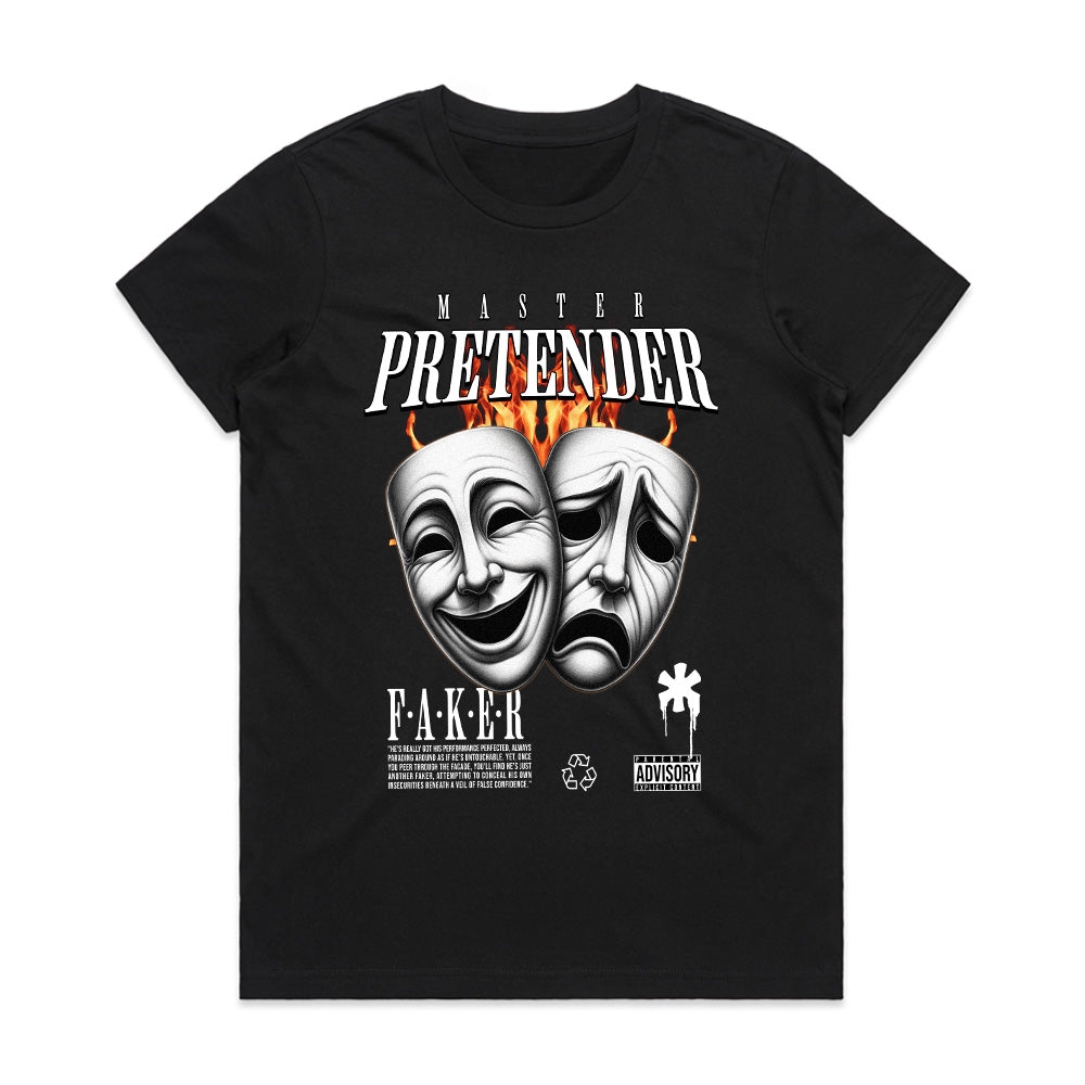 Master Pretender: Truth Behind the Masks Tee
