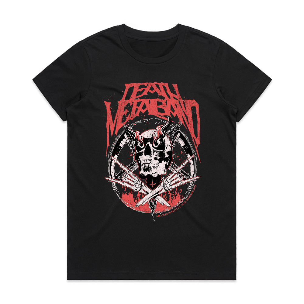 Hell Strings: Death Metal Inferno Tee