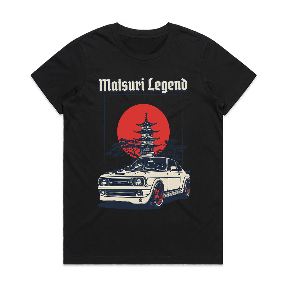 Matsuri Legend: Retro Racer Rising Tee