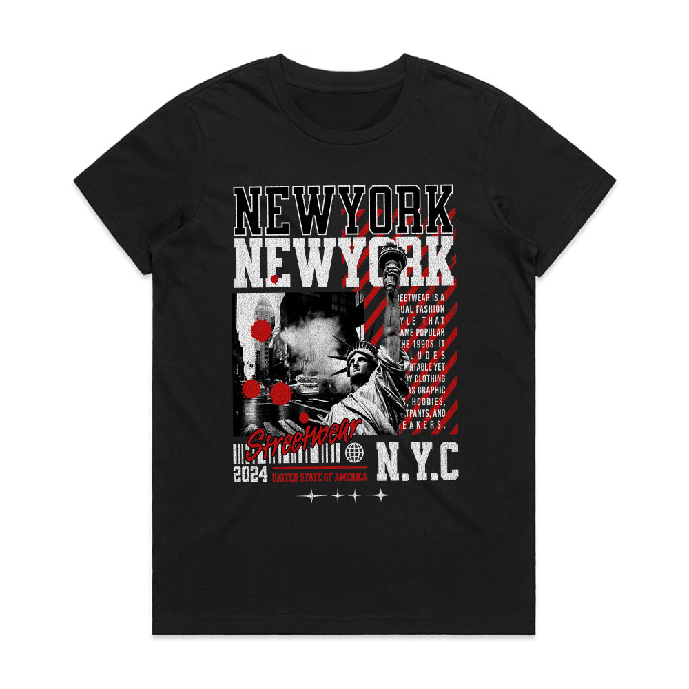 Concrete Pulse: NYC Streetwear Legacy Tee