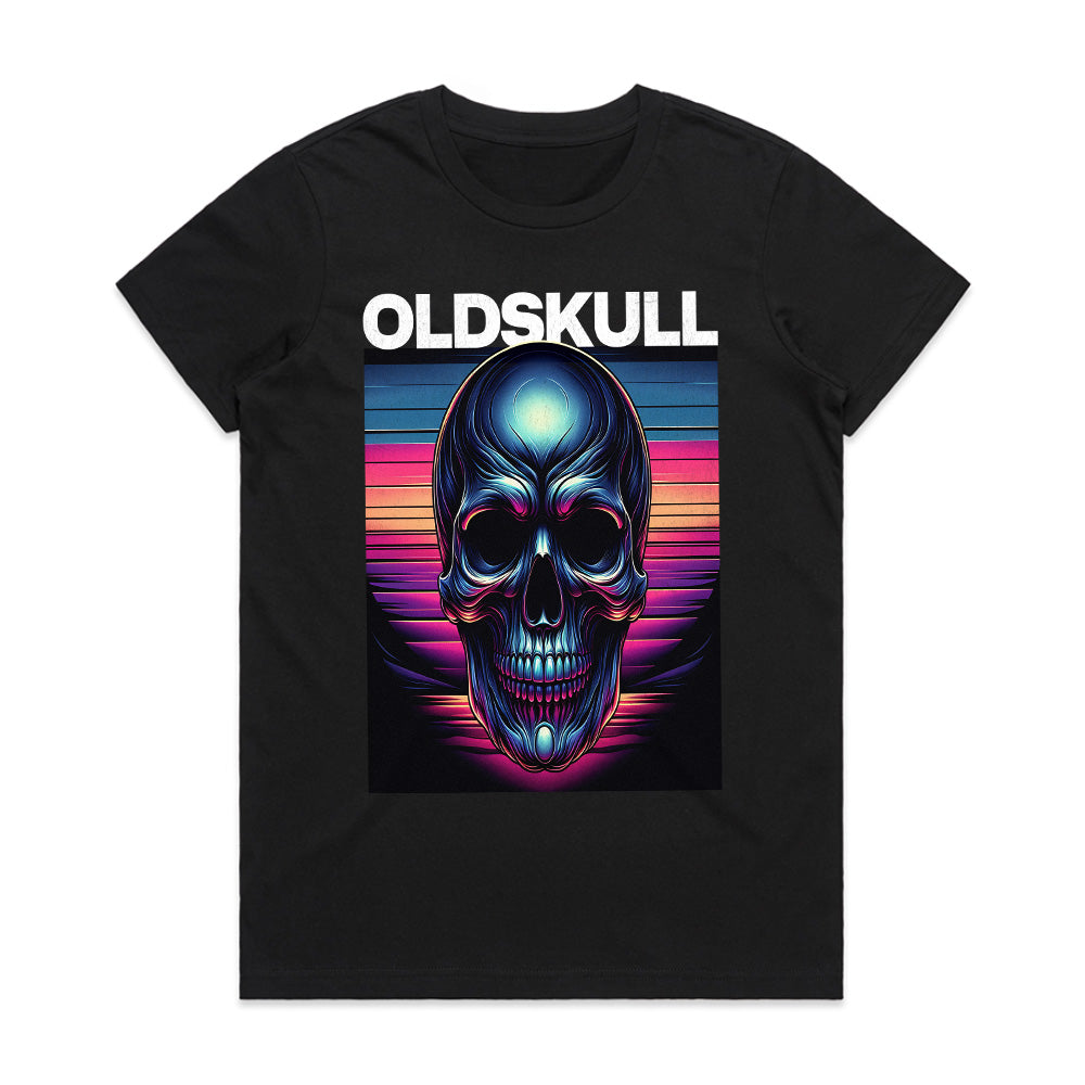 Oldskull: Neon Afterlife Tee