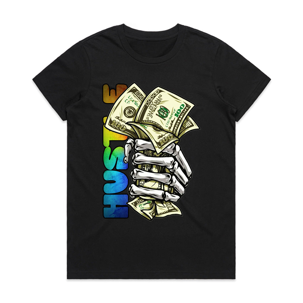 Death Grip Hustle: Never Let Go Tee
