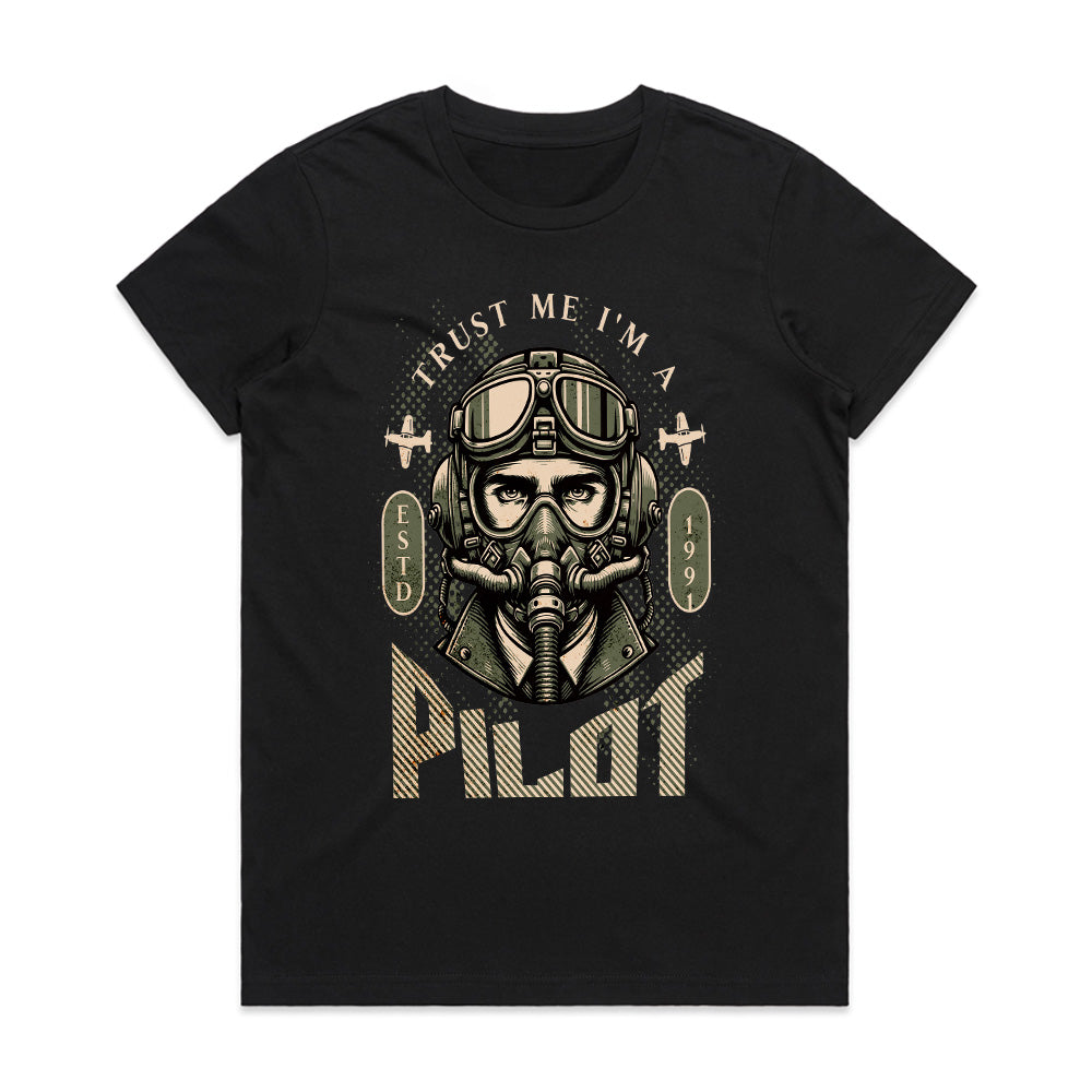 Sky Command – Trust the Pilot Tee