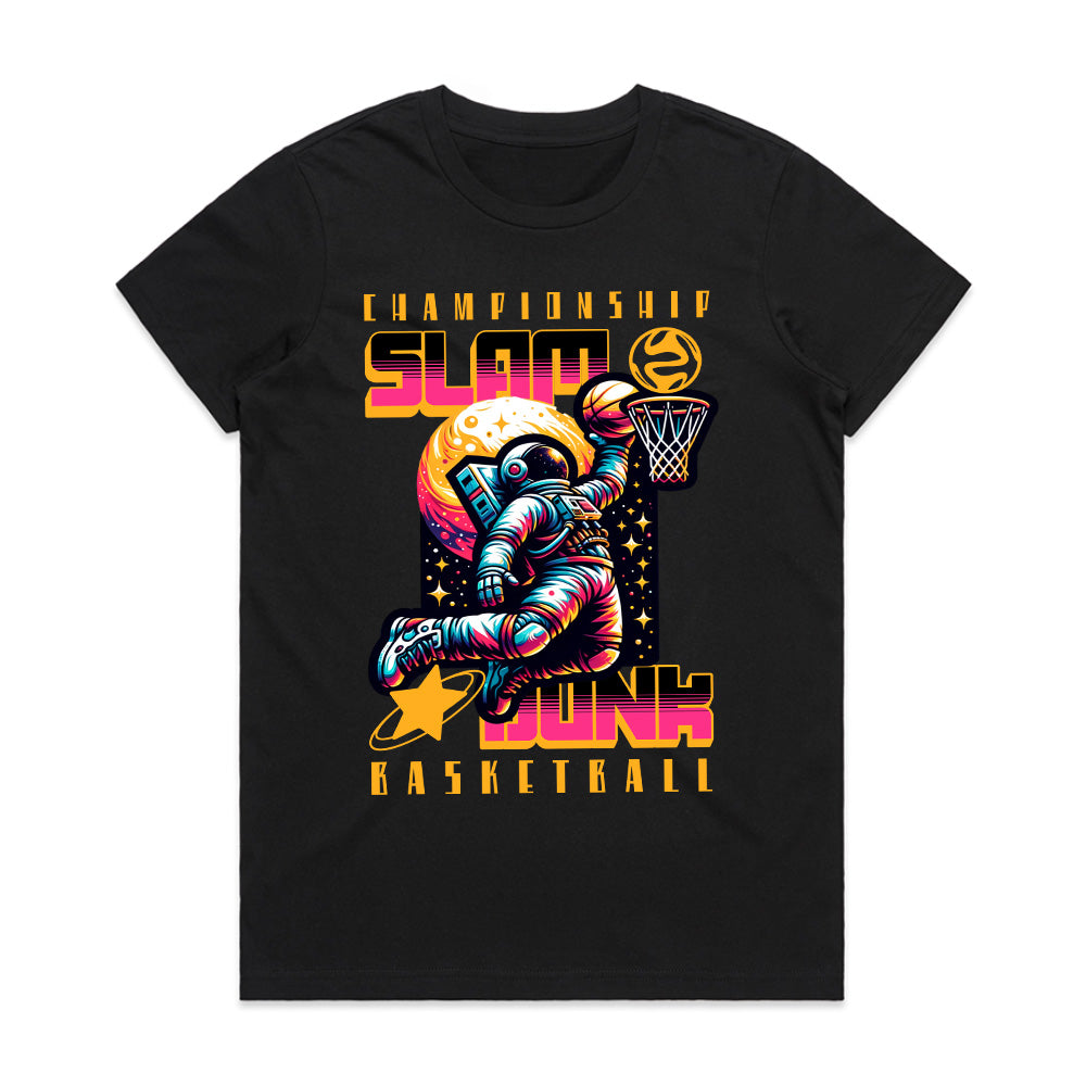 Galactic Slam: Interstellar Dunk League Tee