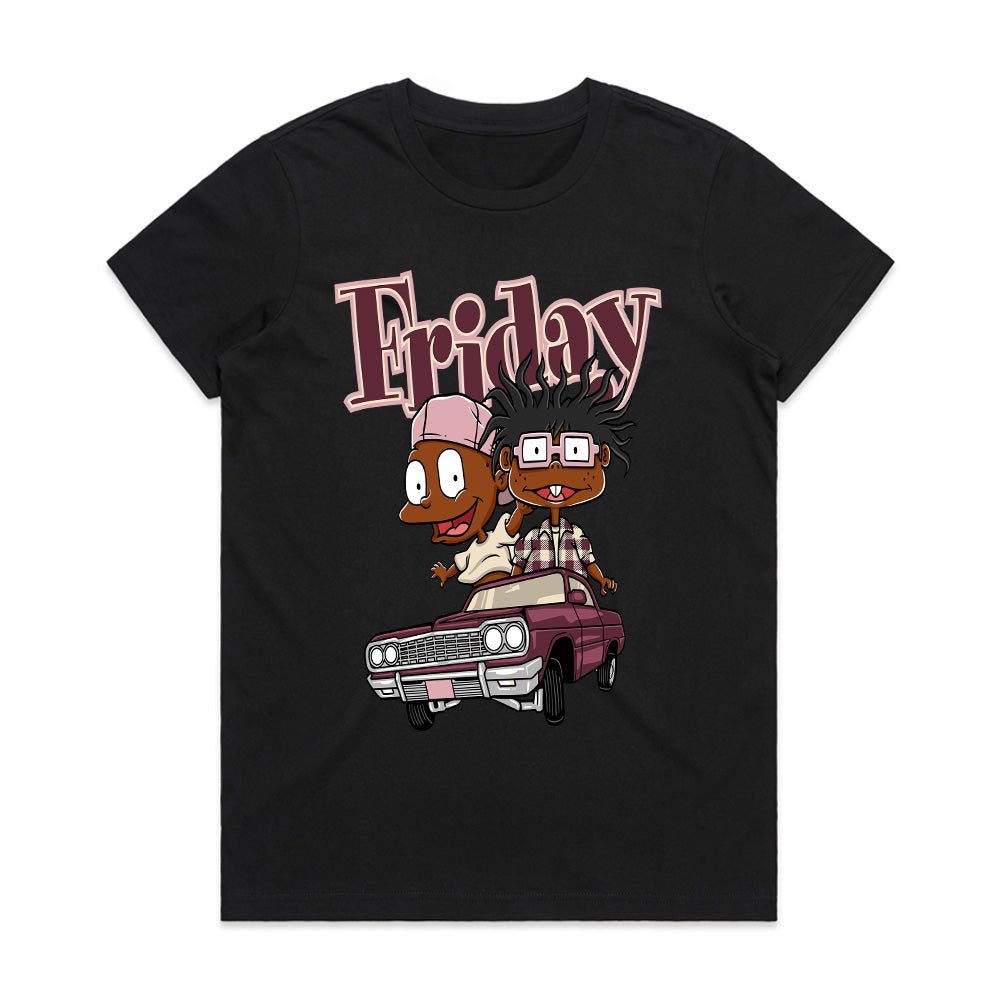 Cartoon Friday Vibes: Hood Classic Remix Tee