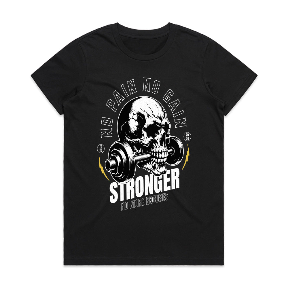 SkullCrush Strength: No Excuse Grind Tee