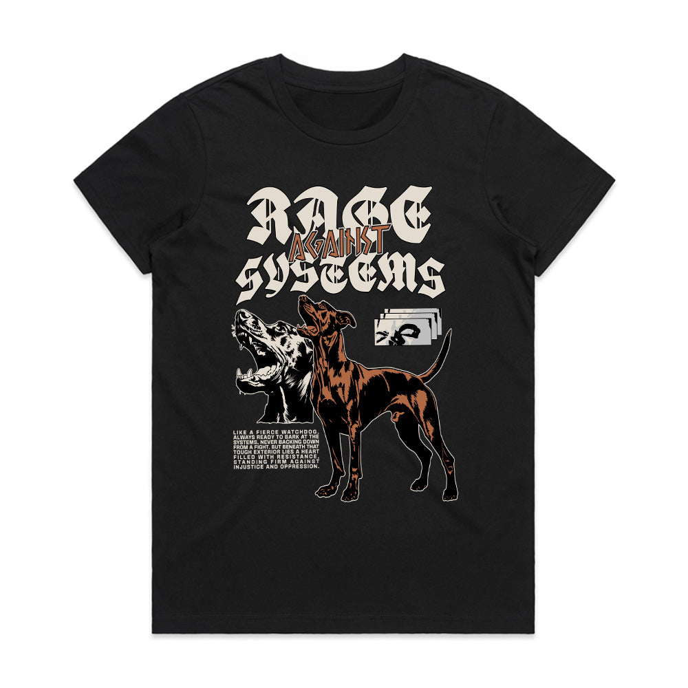 Rage Against Systems – Watchdog Rebellion Tee