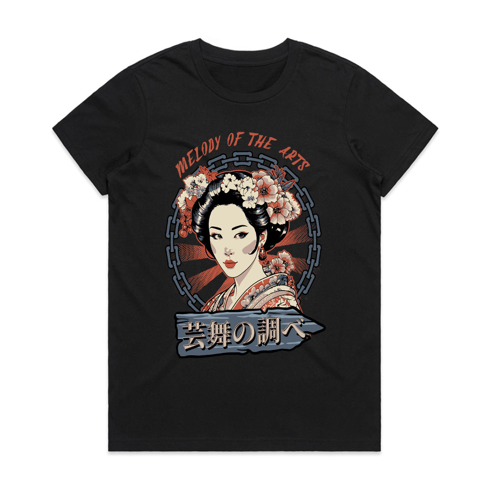 Melody of the Arts – Geisha Grace Tee
