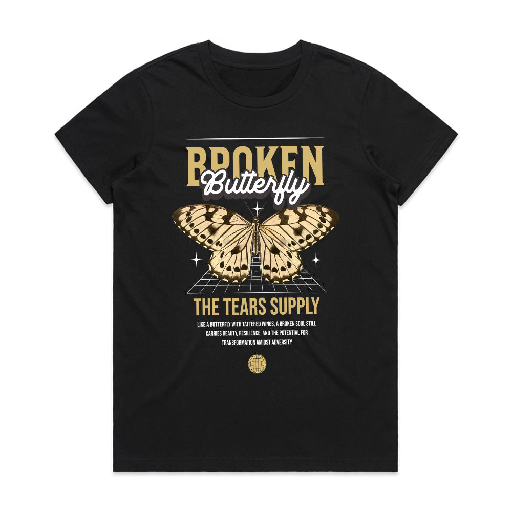 Broken Butterfly – Wings of Resilience Tee