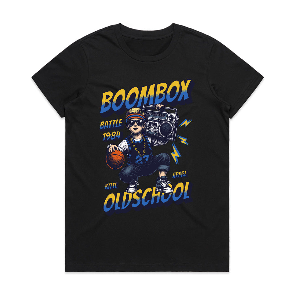 Boombox Battle: Old School Vibe Tee