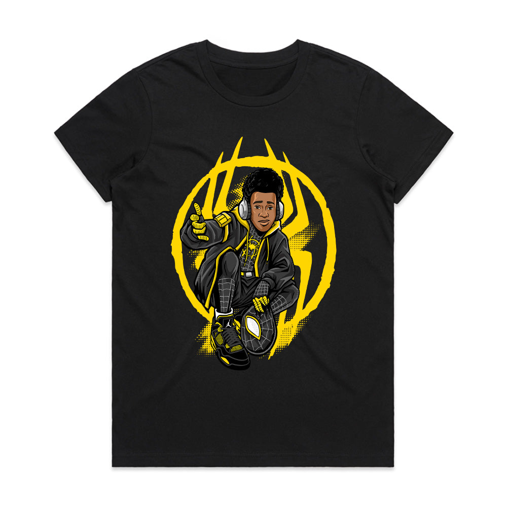 Spider Vibe: Urban Hero Groove Tee