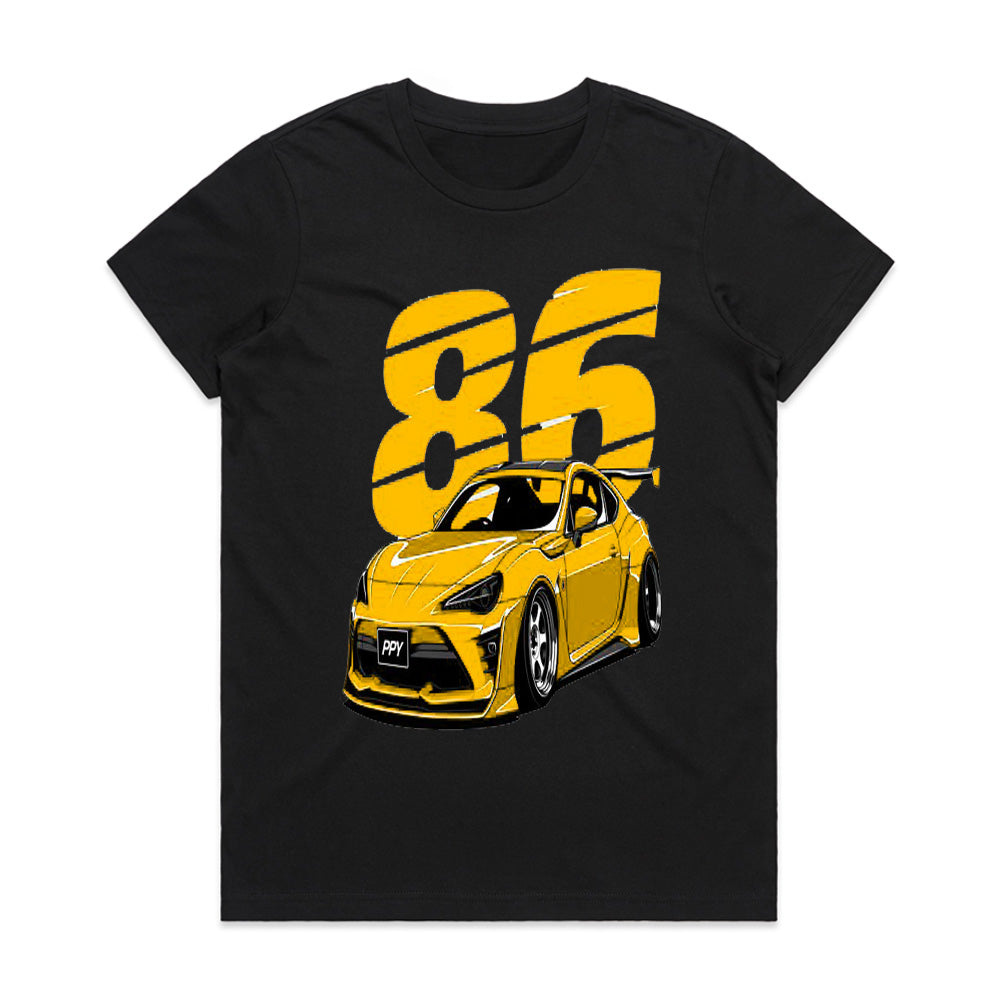 Yellow 86 Drift Beast: Pure Street Machine
