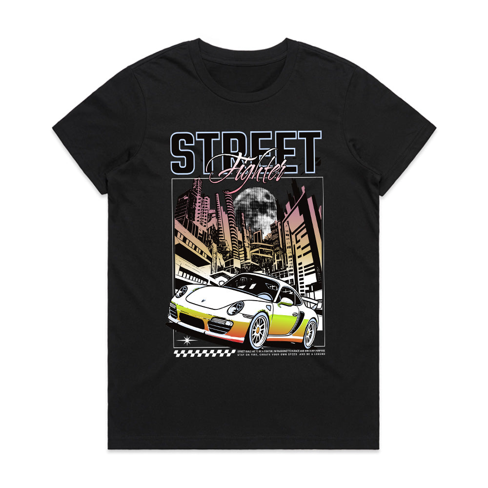 Street Fighter Night Run Tee