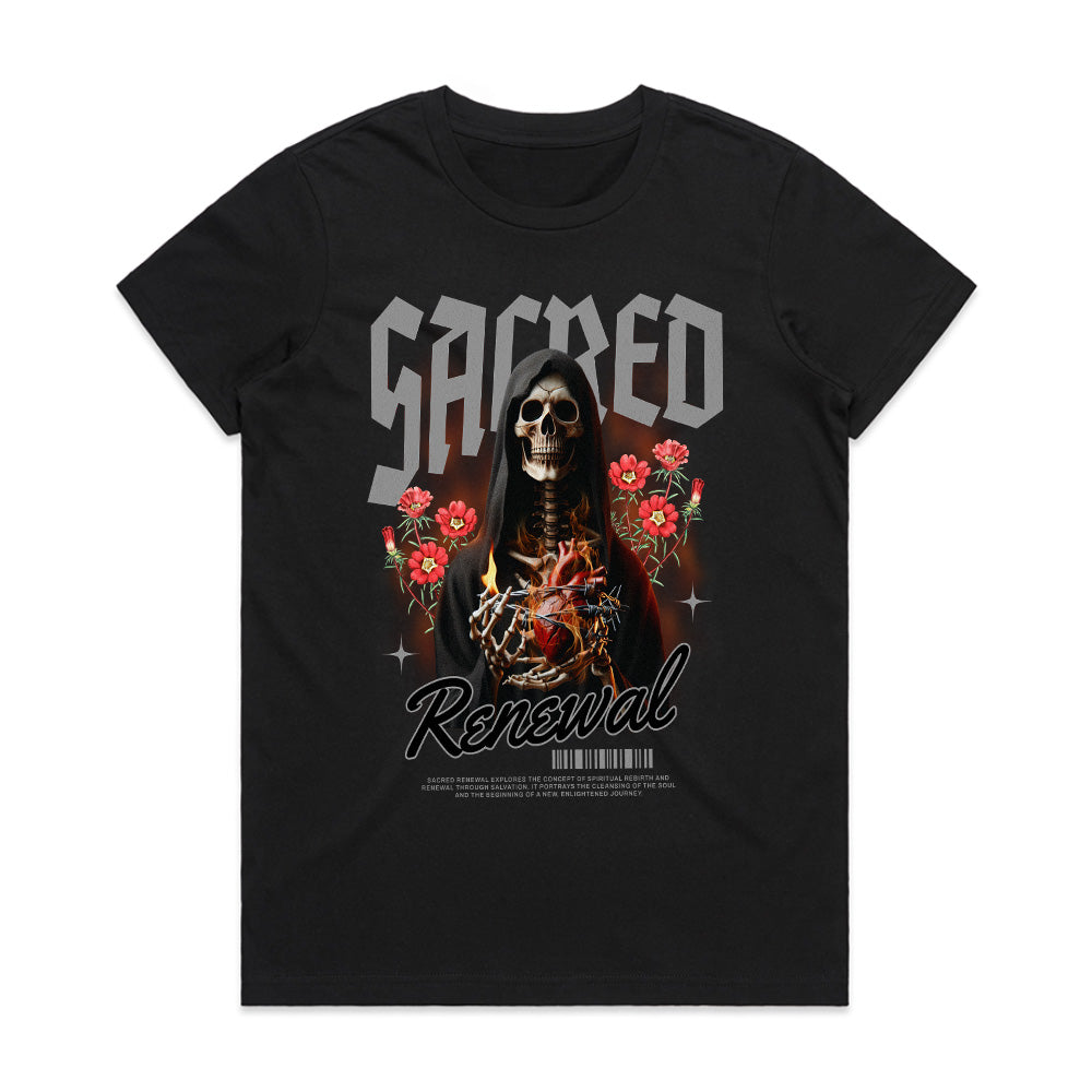 Sacred Renewal: Reaper’s Redemption Tee
