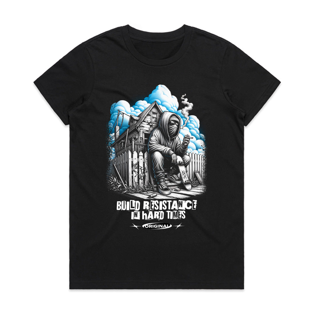 Urban Resilience: Hard Times Rebel Tee