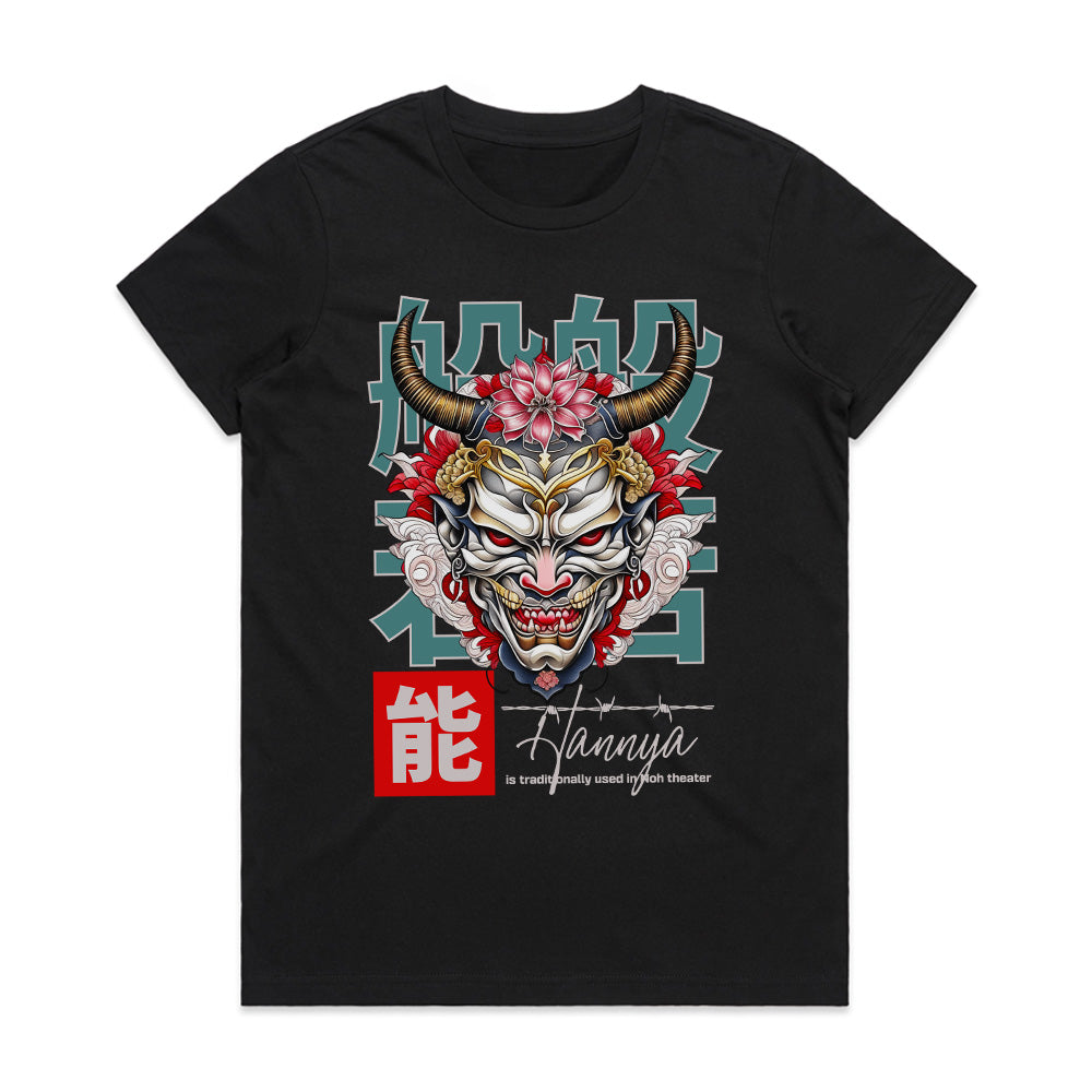 Hannya’s Wrath: Oni Theater Mask Tee