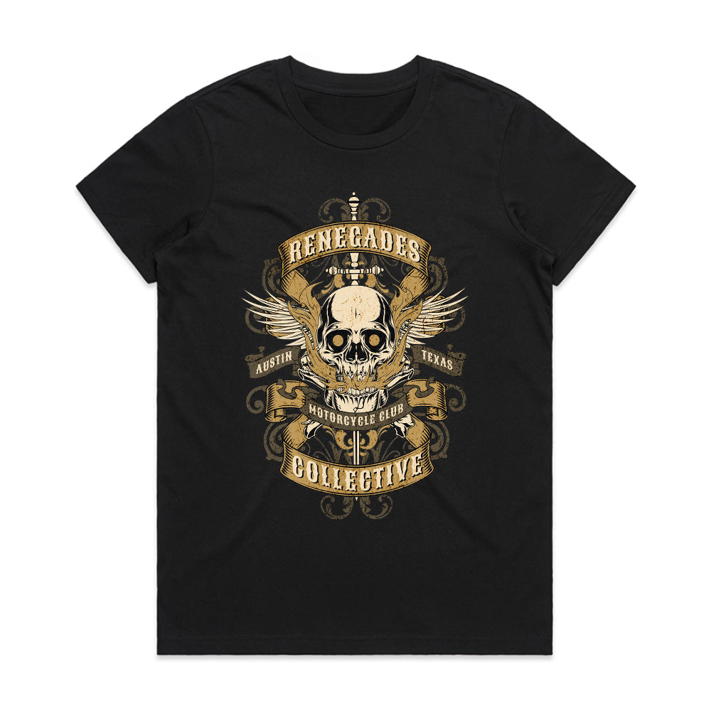 Renegades Collective Motorcycle Club T-Shirt – Ride with the Rebels