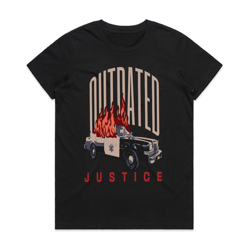 Outdated Justice: Flames of Change Tee