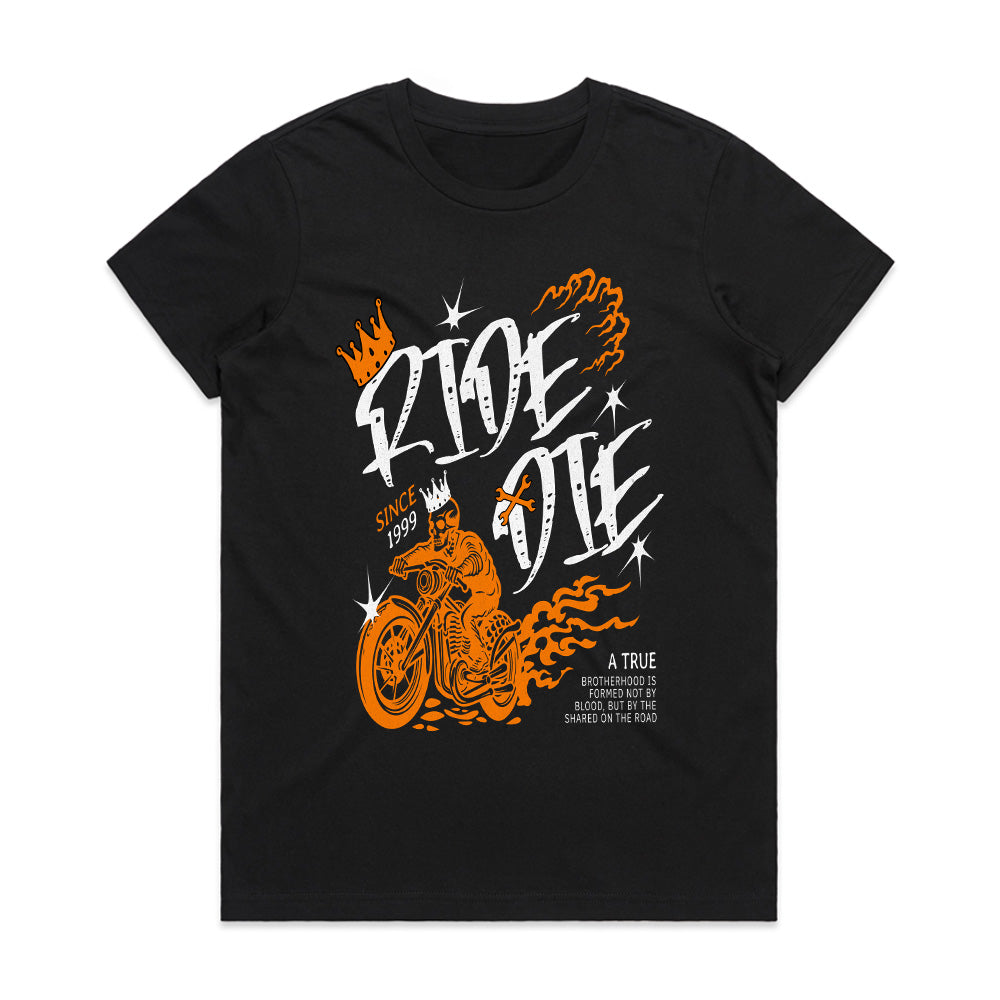 Ride or Die: Flaming Brotherhood Tee