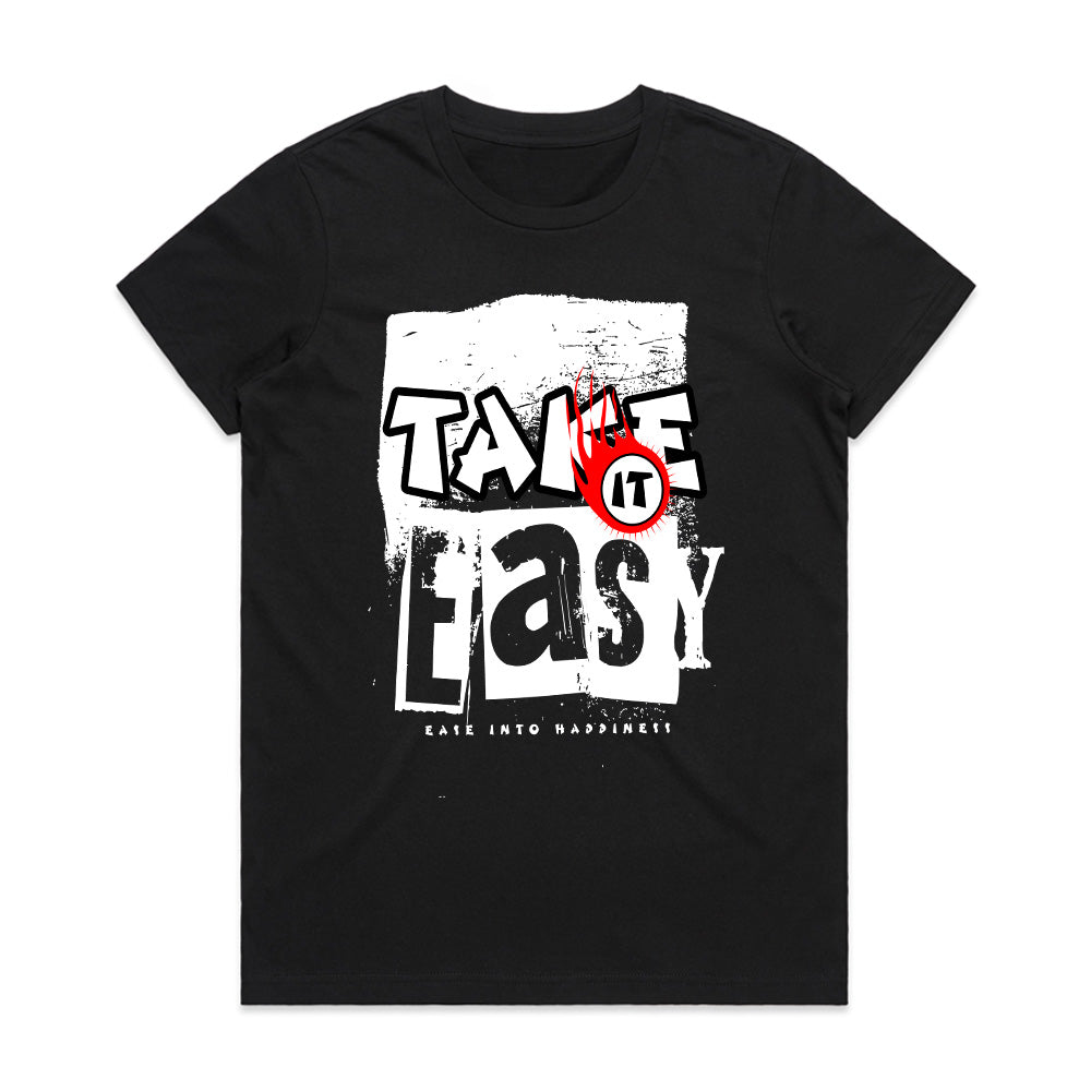 Chill Flames Tee – “Take It Easy” Urban Edition