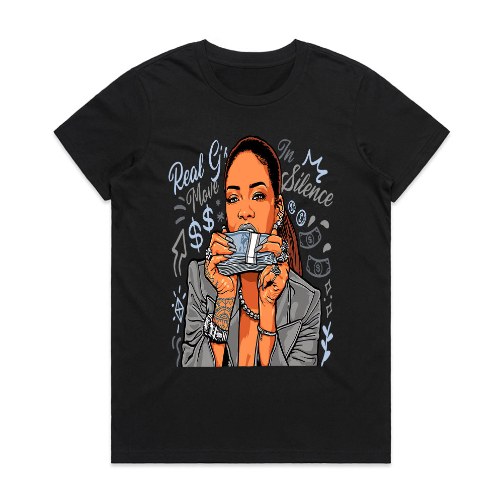 Silent Hustler Tee – “Real G’s Move in Silence” Exclusive Edition