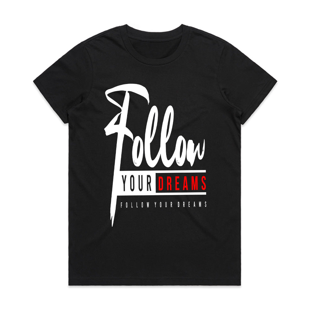 Dream Chaser's Manifesto: Follow Your Dreams Inspirational Tee