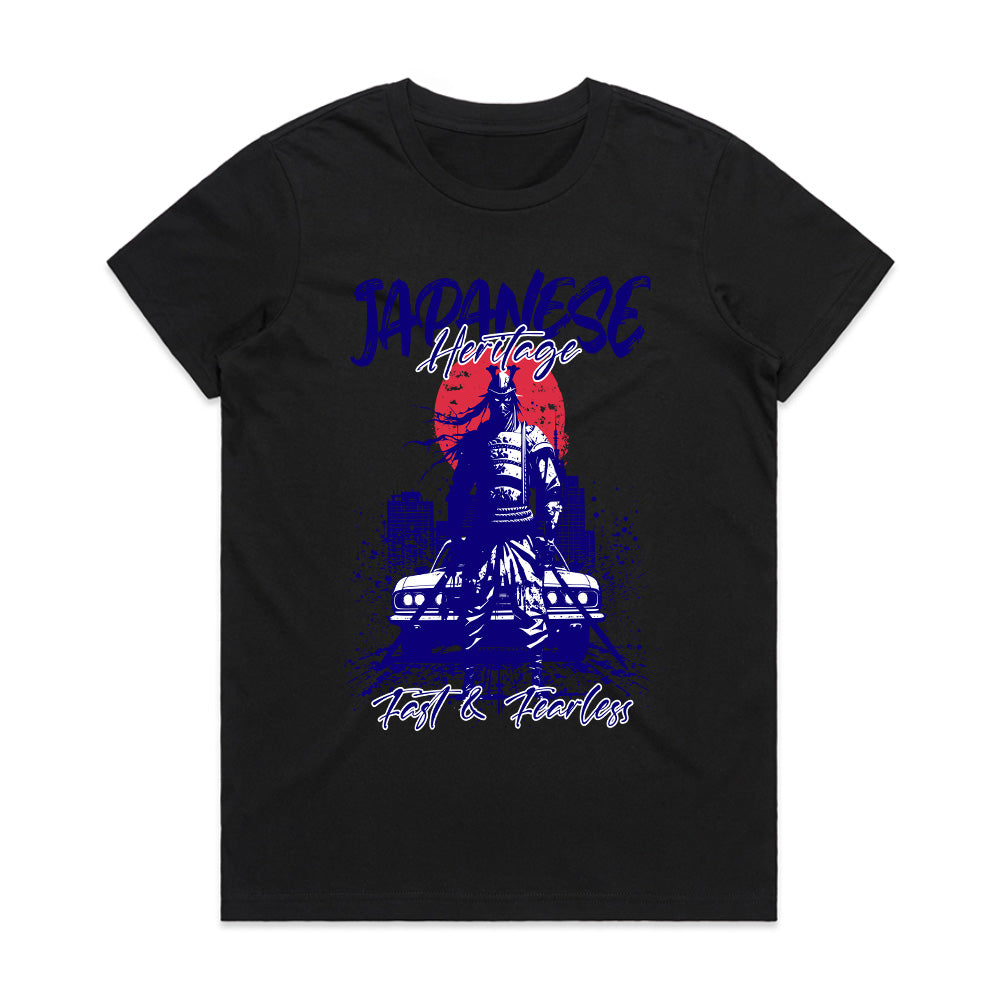 Samurai Speed: Japanese Heritage Tee