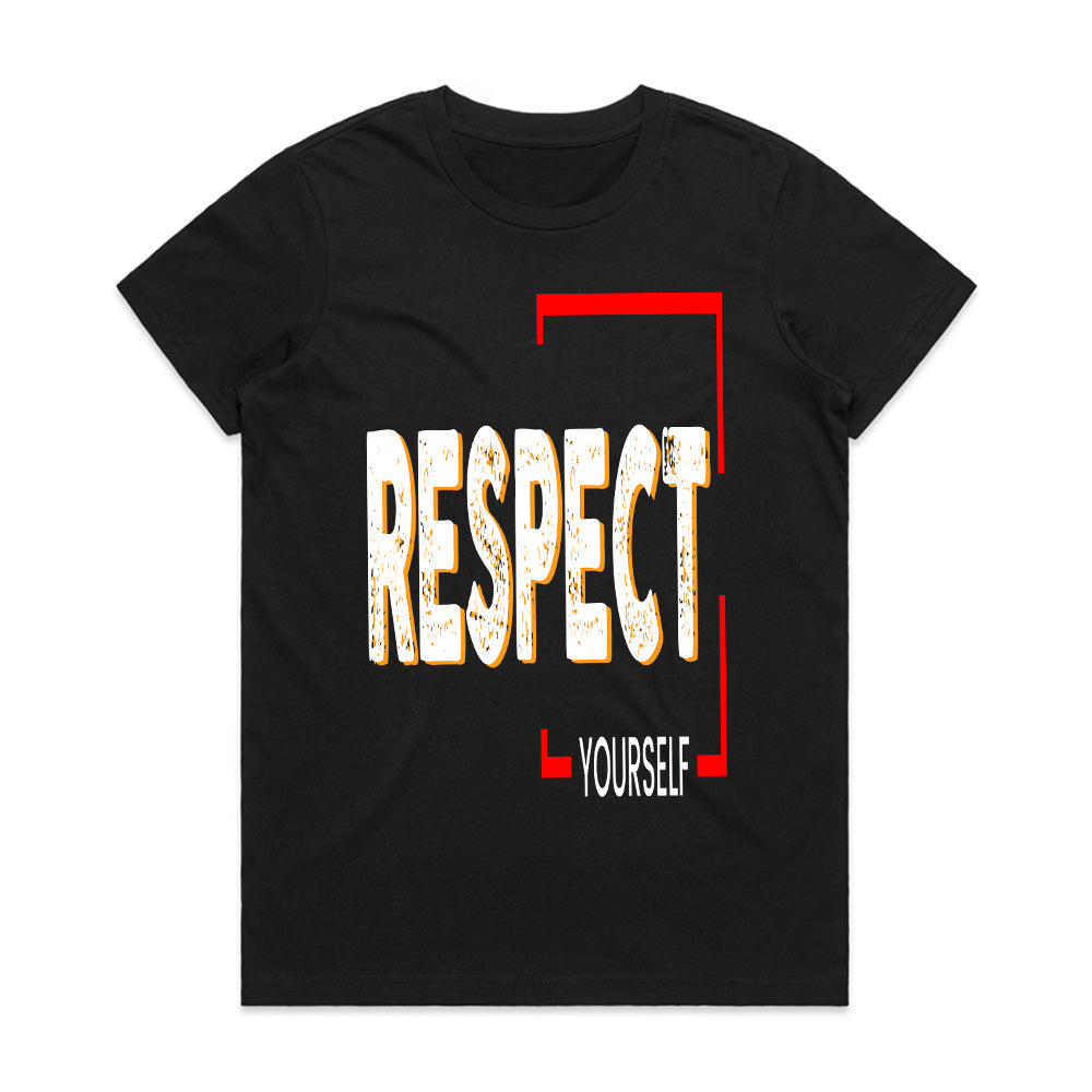 "Respect Yourself" Empowering Black Graphic Tee