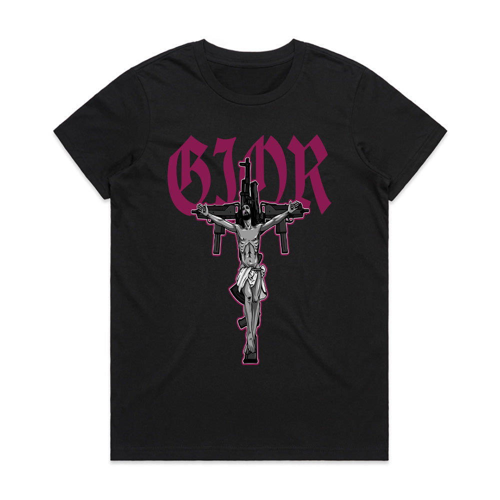 Crucifix Rebellion: GODR Statement Tee